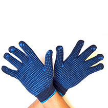 PVC Dotted Safety Hand Gloves